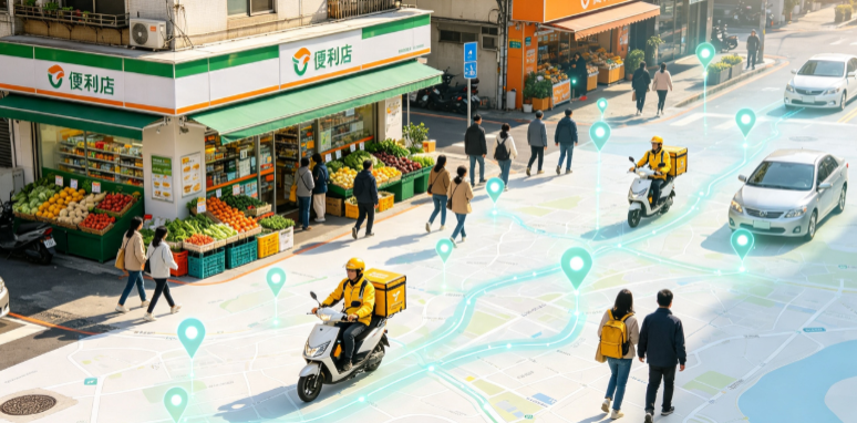 南川市渗透衣食住行，GEO 地理空间技术重塑大众日常消费服务场景