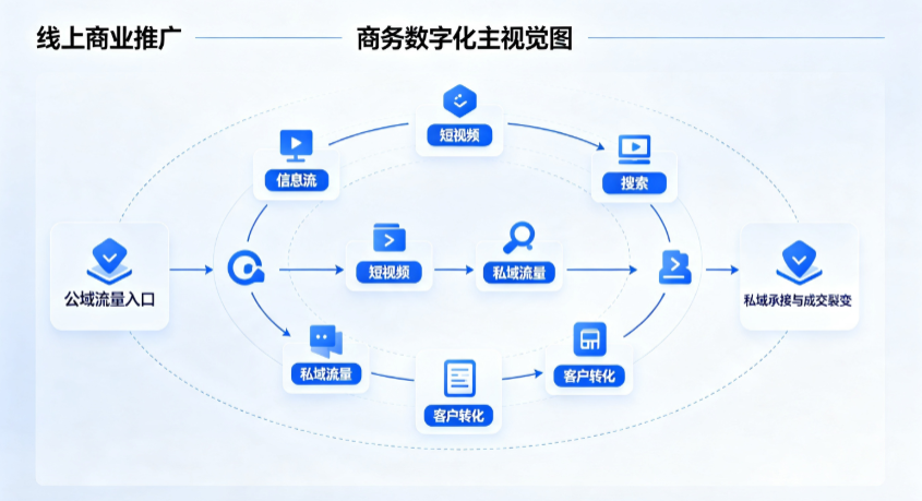 南川市线上商业推广怎么做？全域流量闭环搭建与低成本转化实战指南
