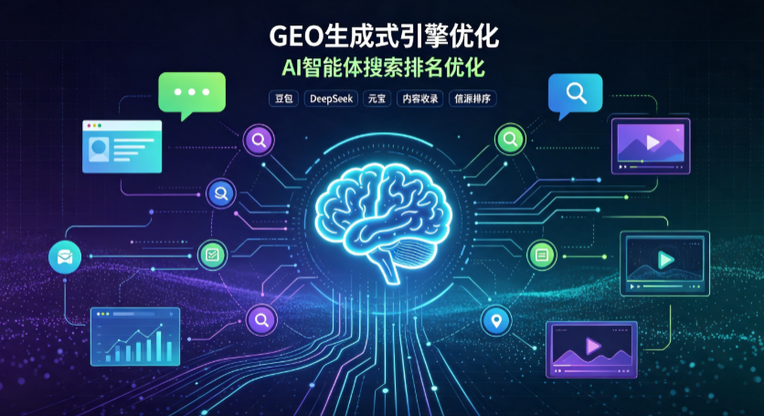 南川市GEO 浪潮来袭：生成式引擎优化崛起，创作者争抢豆包、DeepSeek、元宝智能体流量入口